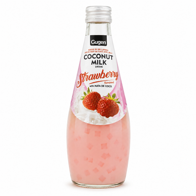 Gügen Coconut Milk Strawberry with Nata de Coco 290ml