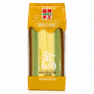 Fortune Golden Triangle Barley Ruoye Cake 95g