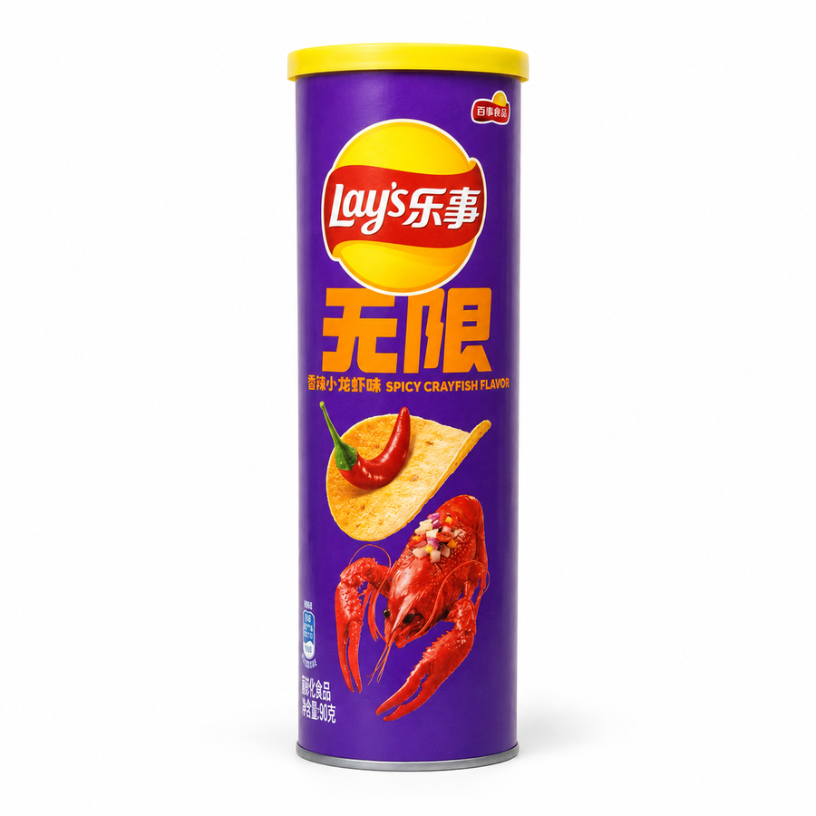Lay’s Stax Spicy Crayfish