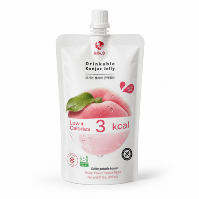 Jelly.B Drinkable Konjac Jelly Peach 150ml