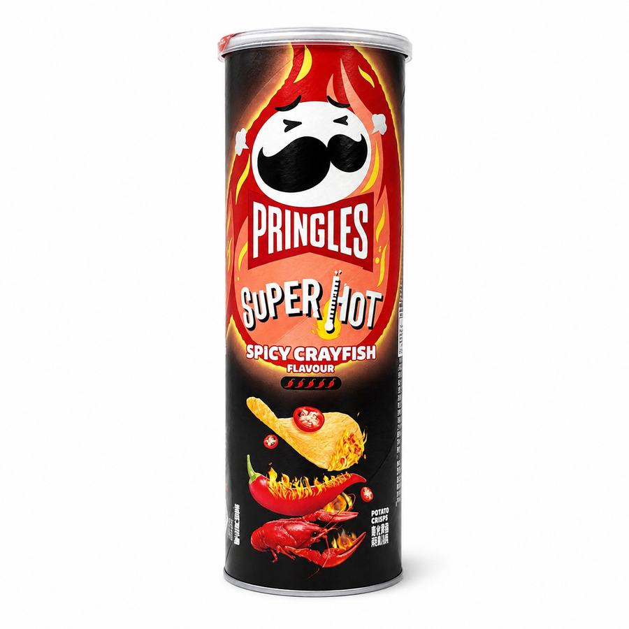 Pringles Super Hot Spicy Crayfish