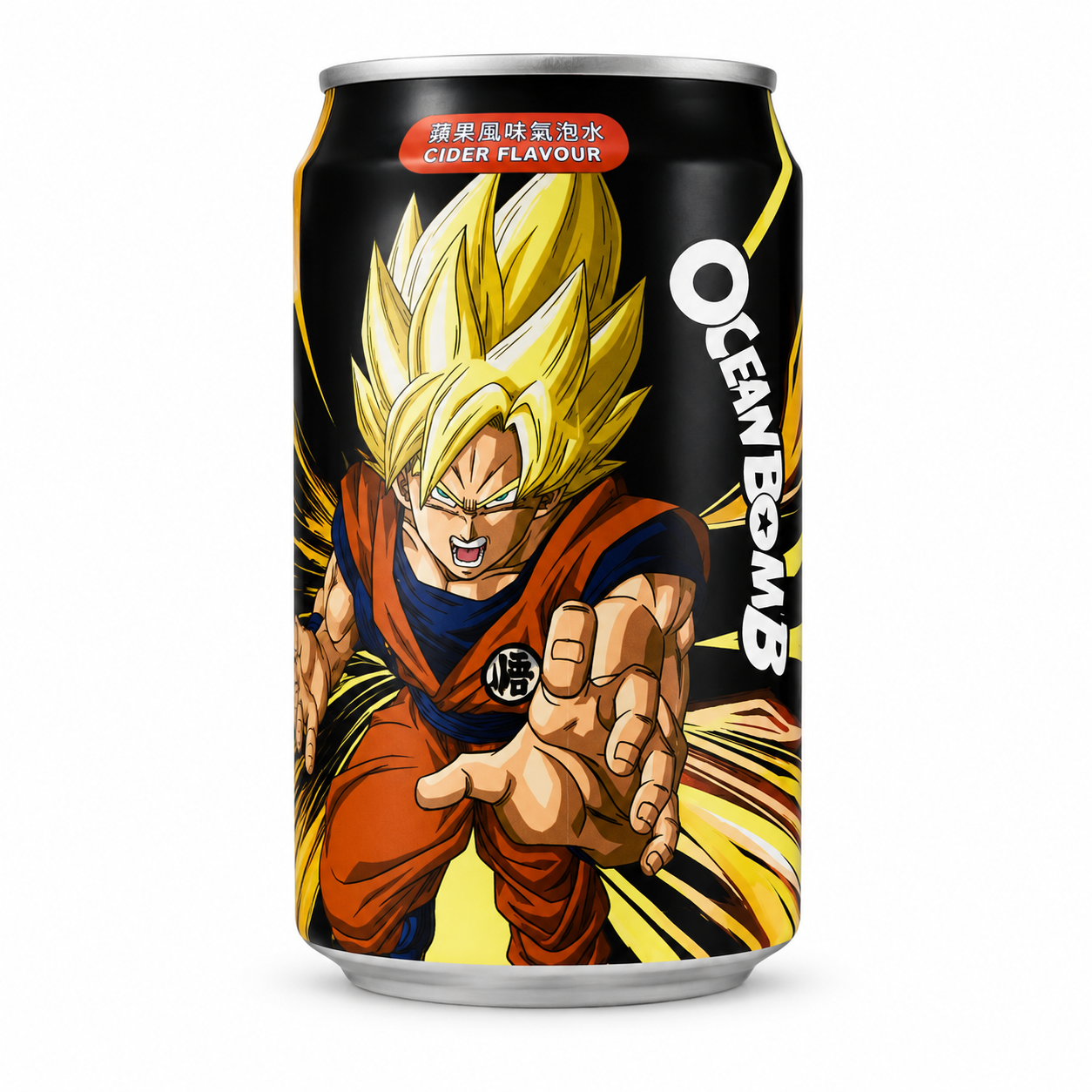 Ocean Bomb Dragon Ball Super Saiyan Goku Cider Soda