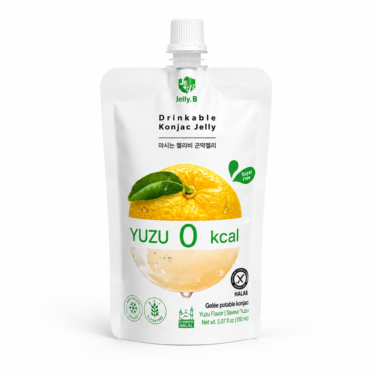 Jelly.B Drinkable Konjac Jelly Yuzu 150ml