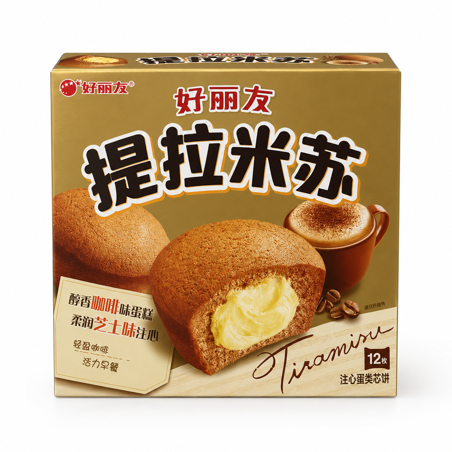 Orion Tiramisu Coffee Cream Cake 12 Pieces