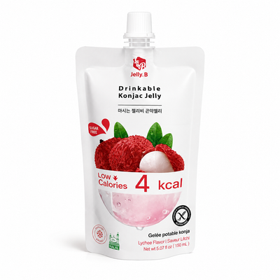 Jelly.B Drinkable Konjac Jelly Lychee 150ml
