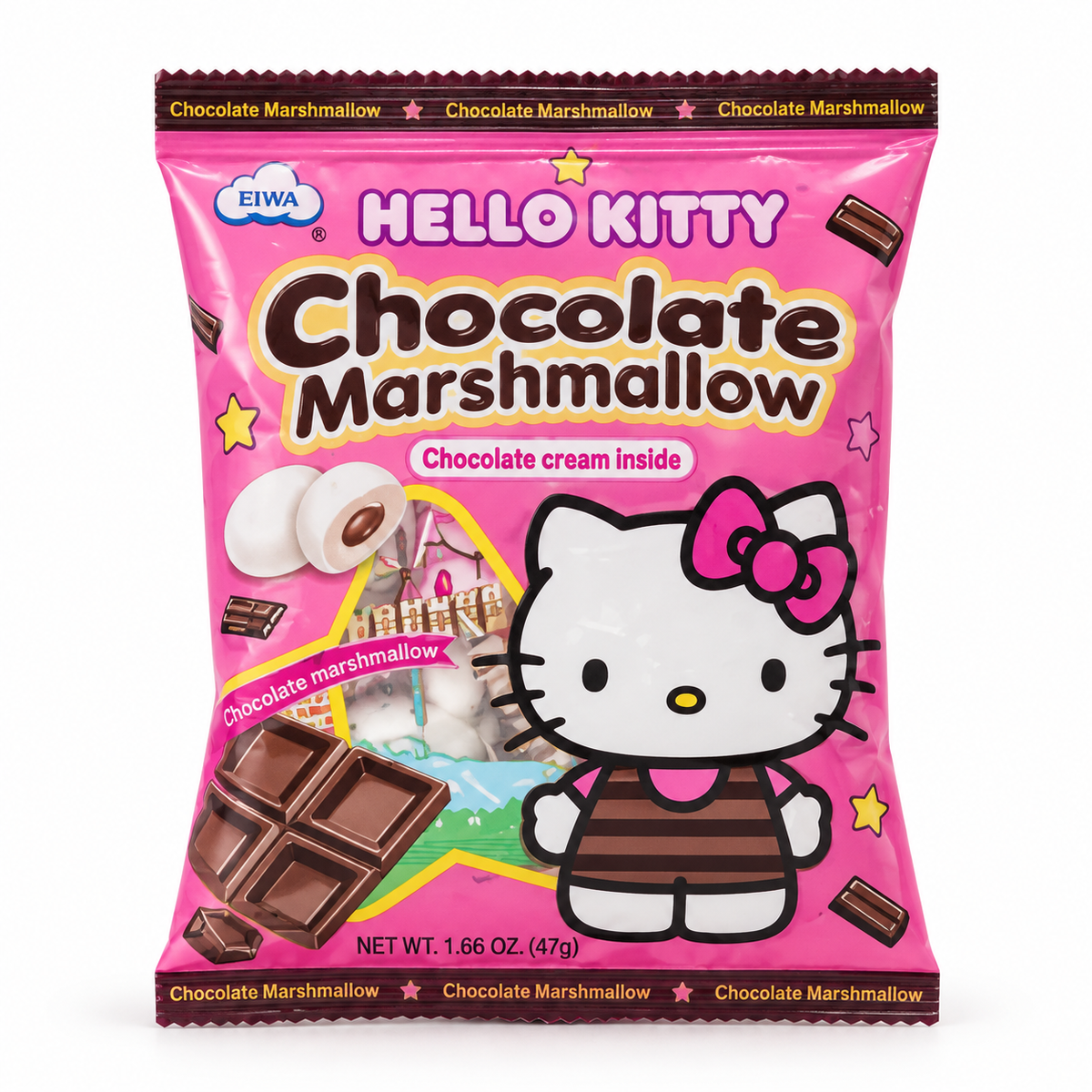 Eiwa Hello Kitty Chocolate Marshmallow - 47g