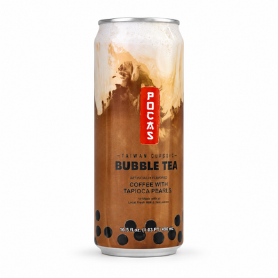 POCAS Bubble Tea Coffee With Tapioca Pearls 490ml