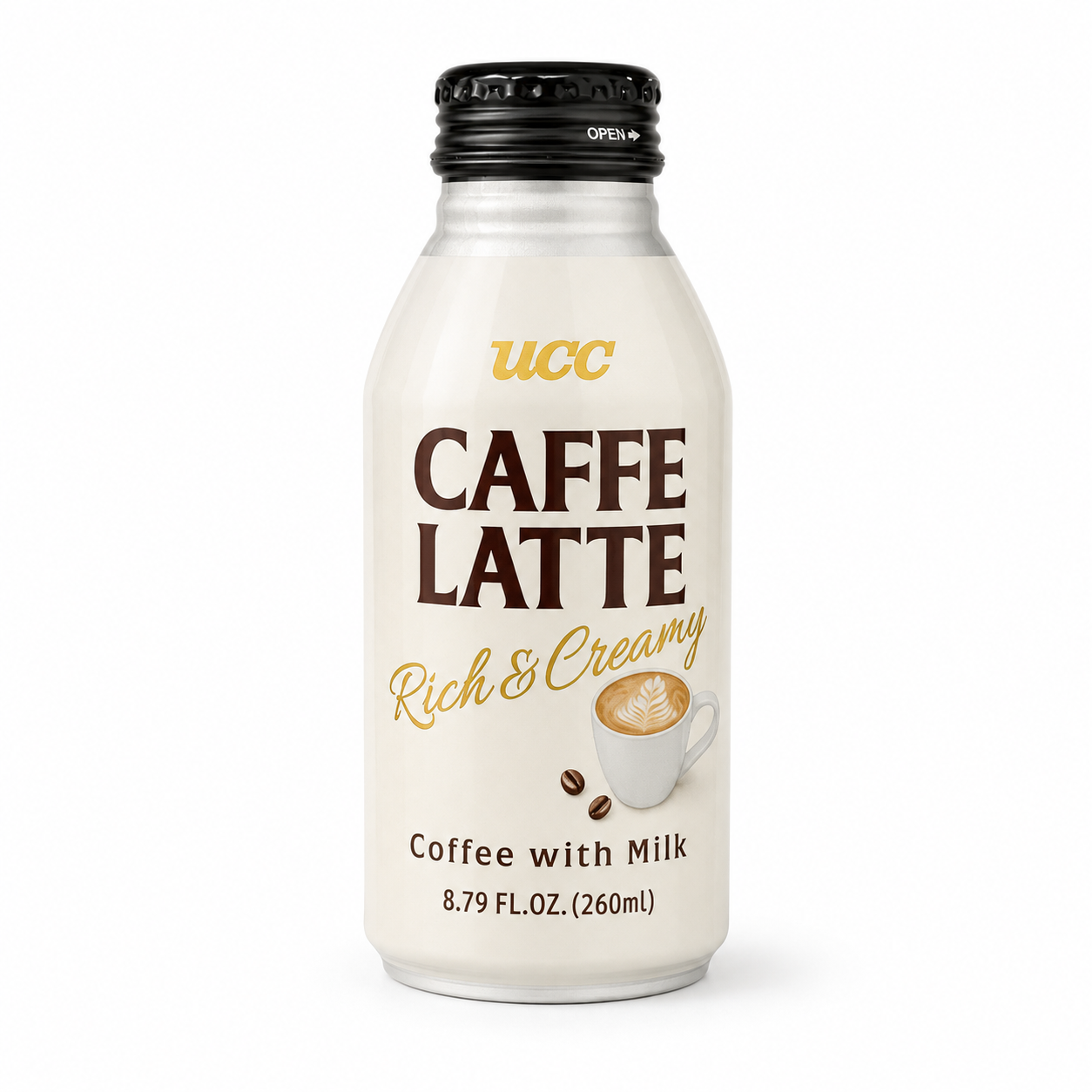 UCC Café Latte Rich & Creamy 260ml