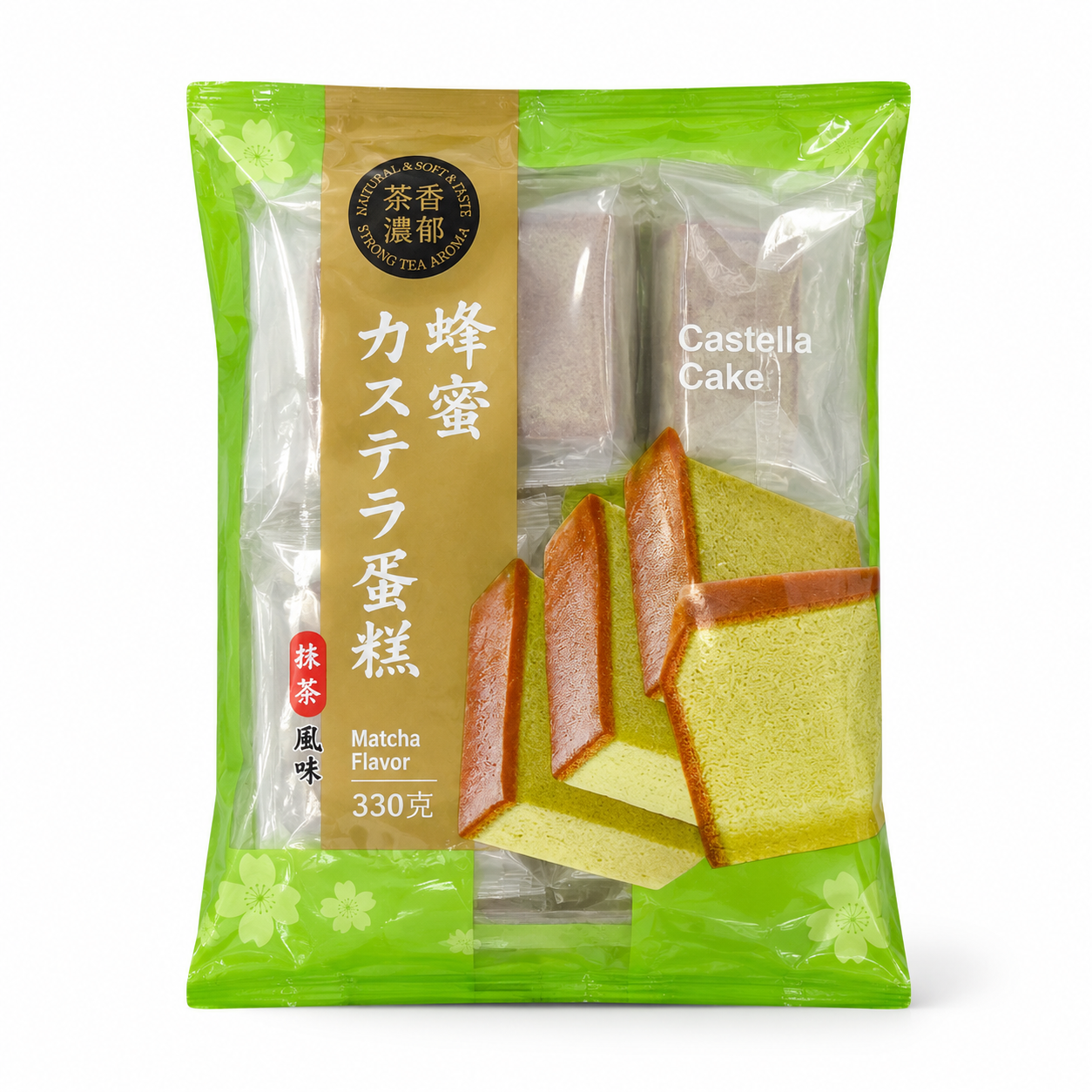 Matcha Castella Cake 330g