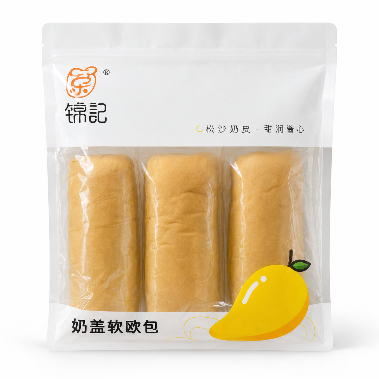 Jin Ji Pan Esponjoso Mango y Queso 310g